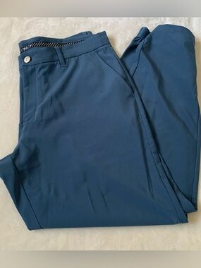 Primo Men's Blue Stretch Chino Pants Size 36